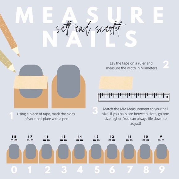 Nude Tropical Print Hand Painted Press On Nails - Picture 5 of 6